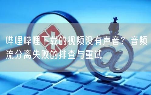 哔哩哔哩下载的视频没有声音？音频流分离失败的排查与重试