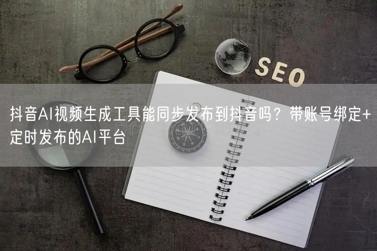 抖音AI视频生成工具能同步发布到抖音吗？带账号绑定+定时发布的AI平台